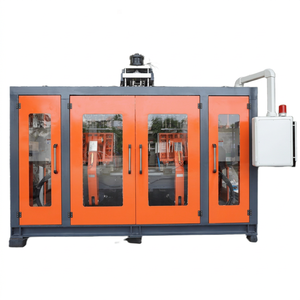 เครื่องขึ้นรูปขวดพลาสติก HDPE PETG ขนาด 1 แกลลอน แบบอัตโนมัติ รุ่น TS พร้อมชิ้นส่วนแกนเครื่องยนต์และปั๊ม - Product Image 1