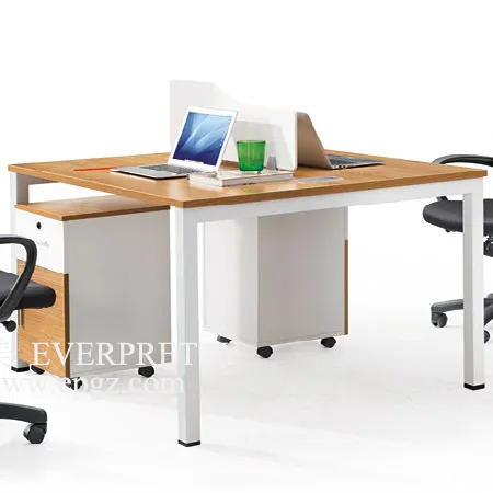 Toptan ofis mobilyaları 2 koltuk ofis iş istasyonu hücresi bölme ve hareketli dolaplar