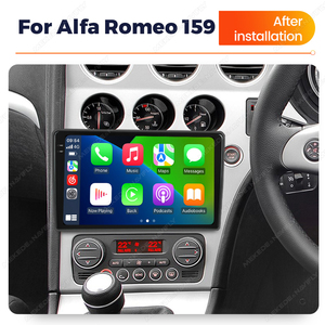 MEKEDE MS Android 13 écran tactile de navigation <span class=keywords><strong>gps</strong></span> 8 + 256G car-play pour <span class=keywords><strong>Alfa</strong></span> <span class=keywords><strong>Romeo</strong></span> <span class=keywords><strong>159</strong></span> avant 2008 <span class=keywords><strong>autoradio</strong></span> SWC AM FM - Product Image 6