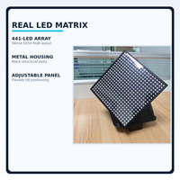Panel de Luz LED Estroboscópico Móvil de 90W, 441 Píxeles RGB, 162 Canales DMX512 RDM para Bares y Festivales