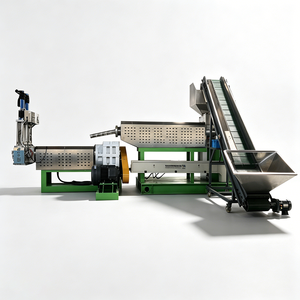 Granulateur à plaquettes <span class=keywords><strong>de</strong></span> plastique haute efficacité pour la ligne <span class=keywords><strong>de</strong></span> granulation <span class=keywords><strong>de</strong></span> déchets rigides en PP/PE (bouteilles) - Product Image 4
