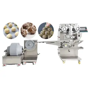 Filled Date Ball Rolling Forming Machinery Energy Ball Roller Machine