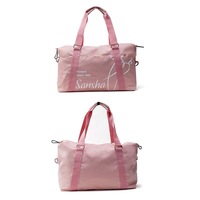 Sac de danse de ballet pour femmes en nylon, grande capacité 30-40L, sac de yoga et fitness pour adultes, sac de pratique de danse à bandoulière unique pour professeurs