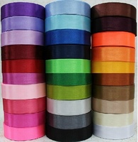 Ruban de satin coloré personnalisé de 4 cm, fourni par une usine avec 10 ans d'expérience, vente en gros pour les fabricants (de 1 à 150 cm)