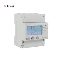 Acrel 220 MID certificado factor de potencia carril DIN kWh medidor de energía trifásico para medición de electricidad de fábrica 3*380/V