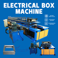Équipement de fabrication de boîtes électriques de haute précision avec alimentation et découpe automatiques pour les logements modulaires d'Asie du Sud-Est