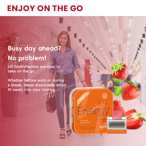 Película disoluble de energía WXW para mujer, Salud Ósea y cardiovascular, película fina oral, energía personalizada - Product Image 3