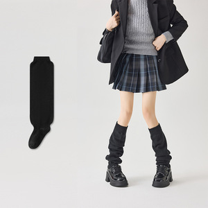 موضة جديدة للنساء جوارب ترهل من البوليستر أنبوب فضفاض طويل جدا سكونش الركبة جوارب عالية الحذاء - Product Image 5