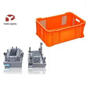 Huangyan Mould Factory Of Plastic Injection Crate Mold Plastic Container Mould