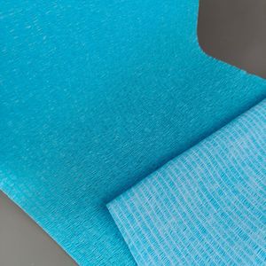 Venda elástica longitudinal no tejida Huiming de 160 cm, azul cielo, tela de spandex de grado médico para el cuidado y soporte de heridas - Product Image 4