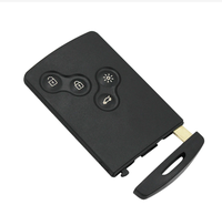 Coque de clé de voiture intelligente à 4 boutons, télécommande 434Mhz, puce 7947 pour Renault Clio Logan Megane 2 3 Scenic - Vente en gros usine