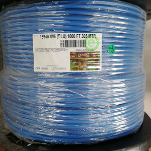 <span class=keywords><strong>Cable</strong></span> <span class=keywords><strong>Coaxial</strong></span> Belden 1694A <span class=keywords><strong>RG</strong></span>-<span class=keywords><strong>6</strong></span>/<span class=keywords><strong>U</strong></span> para Audio/Video, Conductor de Cobre Desnudo de 18 AWG, 75 Ohm, Revestimiento de PVC, 1 Conductor - Product Image 3
