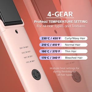 Fer à lisser en céramique vert foncé platine en gros avec logo personnalisé, fer à lisser pour cheveux, lisseur de cheveux, planchas de pelo - Product Image 6