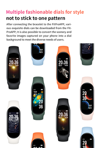 2023 New Arrival M8 Smart Bracelet OLED Sports Pedometer Music Control Fitness Tracker Compatible <strong>Android</strong> <strong>for</strong> Workout Watch Band - Product Image 3