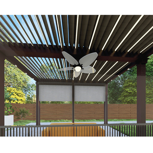 <span class=keywords><strong>Pérgola</strong></span> Exterior Personalizada con Techo Retráctil que Ofrece Protección Solar y Contra la Lluvia, Pabellón para Jardín, Patio, <span class=keywords><strong>Toldo</strong></span> Bioclimático - Product Image 4