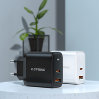 Adaptateur de charge rapide universel 20W 33W double port Type C PD QC 3.0 2 USB, adaptateur de téléphone portable, chargeur mural