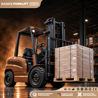 Nouveau modèle de chariot élévateur à fourche à batterie 2 tonnes pour centre logistique à allées étroites, compact, vente en gros, fabricant OEM
