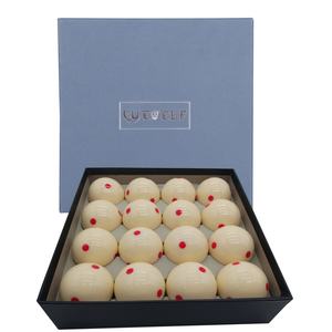 Xmlinco Boule <span class=keywords><strong>de</strong></span> queue à point rouge <span class=keywords><strong>de</strong></span> qualité AAA ou boule <span class=keywords><strong>de</strong></span> <span class=keywords><strong>billard</strong></span> 9 billes Taille réglementaire standard 2-1/4 "Boule <span class=keywords><strong>de</strong></span> <span class=keywords><strong>billard</strong></span> d'entraînement d'entraînement - Product Image 4