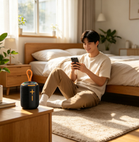Enceinte portable SODLK TX16 20W BT 5.3, étanche IPX4, avec cordon, prise en charge TWS, TF, USB, audio sans perte, basses profondes, pour extérieur