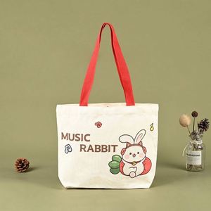 Design Personalized Logo Canvas Fabric Tote Bag Custom logo for Business <b>Printing</b> Shopping Bag Reusable Women Tote Bag - Product Image 4