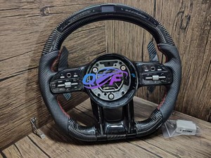 Volant pour <span class=keywords><strong>Mercedes</strong></span>-Benz <span class=keywords><strong>AMG</strong></span> GT CL CLS <span class=keywords><strong>CLA</strong></span> A E S C-CLASS E-Class C36 G63 C43 ML SL W202 W203 W204 W205 W206 W207 - Product Image 3