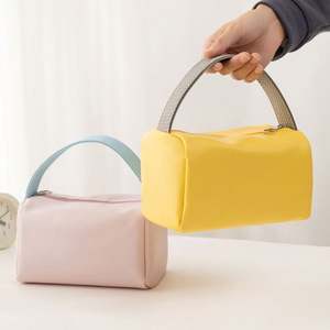 Bolsa de Viaje Cosmética de Gran Capacidad, Impermeable, de Cuero PU para Mujer, Organizador de Artículos de Aseo, Estuche de Maquillaje, Regalo - Product Image 3