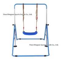 Barres de traction horizontales en acier réglables en hauteur, portables, simples ou doubles, pour l'entraînement de fitness des enfants en intérieur