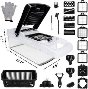 Croc Chop par Fullstar Hachoir à légumes Hachoir à nourriture Gadgets de <span class=keywords><strong>cuisine</strong></span> cool, Crocodile Chopper Multifonctionnel Coupe-légumes - Product Image 4