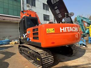 Excavatrice ZX200-3 Hitachi d'occasion d'origine avec une capacité de godet de 0,8 m³ poids en ordre de marche de 20 tonnes pneus bien entretenus en stock - Product Image 3