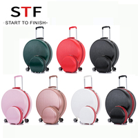 Petit bagage ABS Les Valises De Luxe Valise Kids Hard Case Travel Set Carry-on Children ABS Trolley Luggage Suitcases Set