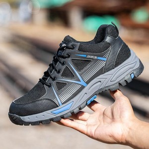 <span class=keywords><strong>Scarpe</strong></span> Antinfortunistiche JIANKUN con Punta in Acciaio Antiurto e Antiperforazione, Resistenti allo Scivolamento, Stile Sportivo a Taglio Basso <span class=keywords><strong>per</strong></span> <span class=keywords><strong>Uomo</strong></span> - Product Image 4