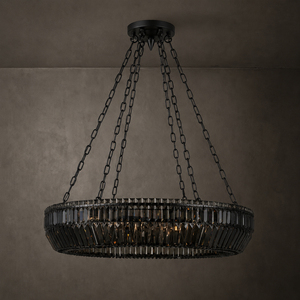 Natural Twig Design Crystal Ceiling Chandelier Multiple Crystal <b>Ornaments</b> For Duplex House Interior Hanging Lamp - Product Image 1