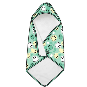 Soft <strong>Hooded</strong> Polyester Bath <strong>Towel</strong> for Newborns <strong>Toddlers</strong> Eco-Friendly Custom Pattern Sizes Super Absorbent Home Baby Gift - Product Image 5