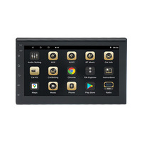 Autoradio 7011A Carplay pour voitures universelles, écran Carplay 7 pouces tactile, 4 Go + 64 Go, Wifi, lecteur DVD Android pour voiture