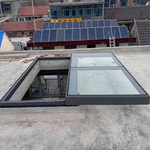 Lucernario Elettrico Pieghevole in Legno per Veranda, con Funzione Antipolvere e Design Minimalista, Ideale per Cucina - Product Image 1