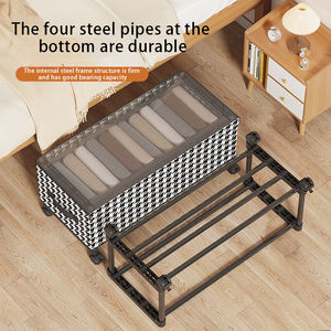 Giày Mới Quần Áo Tổ Chức Dưới Giường Container Tiết Kiệm Không Gian Cán Ngăn Kéo Dưới Giường Lưu Trữ Với Bánh Xe - Product Image 5