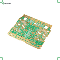 Carte PCB Rogers 5880 PTFE haute fréquence à faible dissipation pour LNB de télévision par satellite