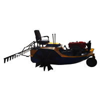 Machinerie agricole bateau rizicole tracteur bateau tracteur pour rizières