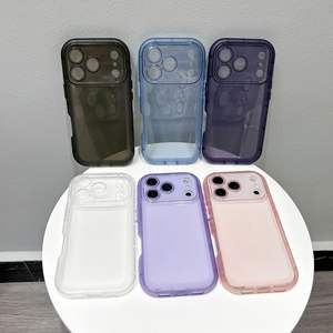 Funda Compatible con iPhone 17PM para Chicas Curvy, Funda Protectora Simple para Apple 16PM y 15Pro Max con Botones Independientes - Product Image 1