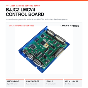QDLASER BJJCZ Laser Marking Controller Card with DB15 DB25 DB9 <strong>Interfaces</strong> and Marking on the Fly for Fiber CO2 UV Machine - Product Image 2