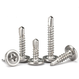 Tornillo Autoperforante de Acero Inoxidable 410 de Alta Calidad a Precio de Fábrica para Techos, Cabeza Redonda, Sistema Métrico - Product Image 2