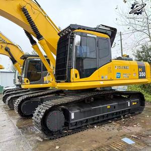 Excavatrice sur chenilles d'occasion Komatsu 350, marque japonaise d'origine, 350 tonnes, grande excavatrice Komatsu, excavatrice sur chenilles - Product Image 2