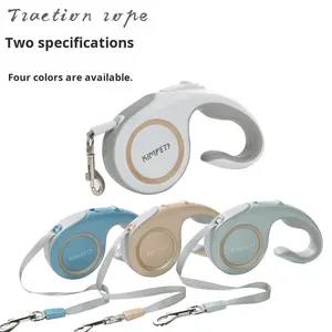สายจูงสุนัขแบบยืดหดได้อัตโนมัติ Find My Tail Luxury ปรับแต่งได้ ปลดเร็ว 3 เมตร ไนลอน/โพลีเอสเตอร์/ABS สำหรับสุนัขและแมว ใช้กลางแจ้ง - Product Image 4