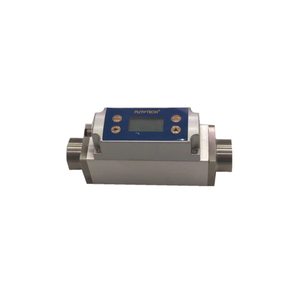 Medidor de Flujo Másico de Gas Térmico RS485 de Acero Inoxidable 304 para Oxígeno, CO2, C4H8, DN20 DN6, con Área Variable, KF130 DN2 - Product Image 1