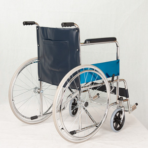 Silla de Ruedas Manual Plegable Ligera y Económica para Discapacitados, Ideal para Viajes y Hospitales - Product Image 5
