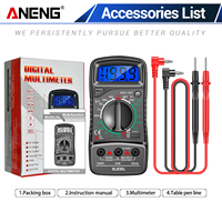 Multimètre numérique ANENG XL830L, testeur ESRT, testeurs pour l'électricité automobile, DMM, testeur de transistors, testeur de pointe, testeur de capacité