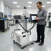 Machine de marquage laser facile à utiliser, machine de codage au laser pour métaux et cartons