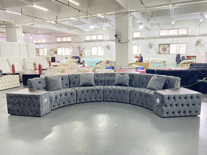 Juego de Muebles de Sala de Estar, Sofá de Estilo Europeo Moderno, Juego de Muebles Seccionales, Tamaño, Color y Tela Personalizables - Product Image 2
