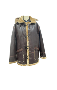 Giacca Invernale da <span class=keywords><strong>Uomo</strong></span> Spessa <span class=keywords><strong>con</strong></span> Cappuccio <span class=keywords><strong>in</strong></span> <span class=keywords><strong>Pelliccia</strong></span> e Cerniera, Giacca Safari Cross-Border <span class=keywords><strong>con</strong></span> Motivo Animale <span class=keywords><strong>in</strong></span> Rilievo, Materiale <span class=keywords><strong>in</strong></span> Poliestere - Product Image 3