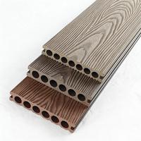 Planches de terrasse en composite bois-plastique (WPC) imperméables de haute qualité, fabriquées par l'usine Bingjie OEM, pour l'extérieur